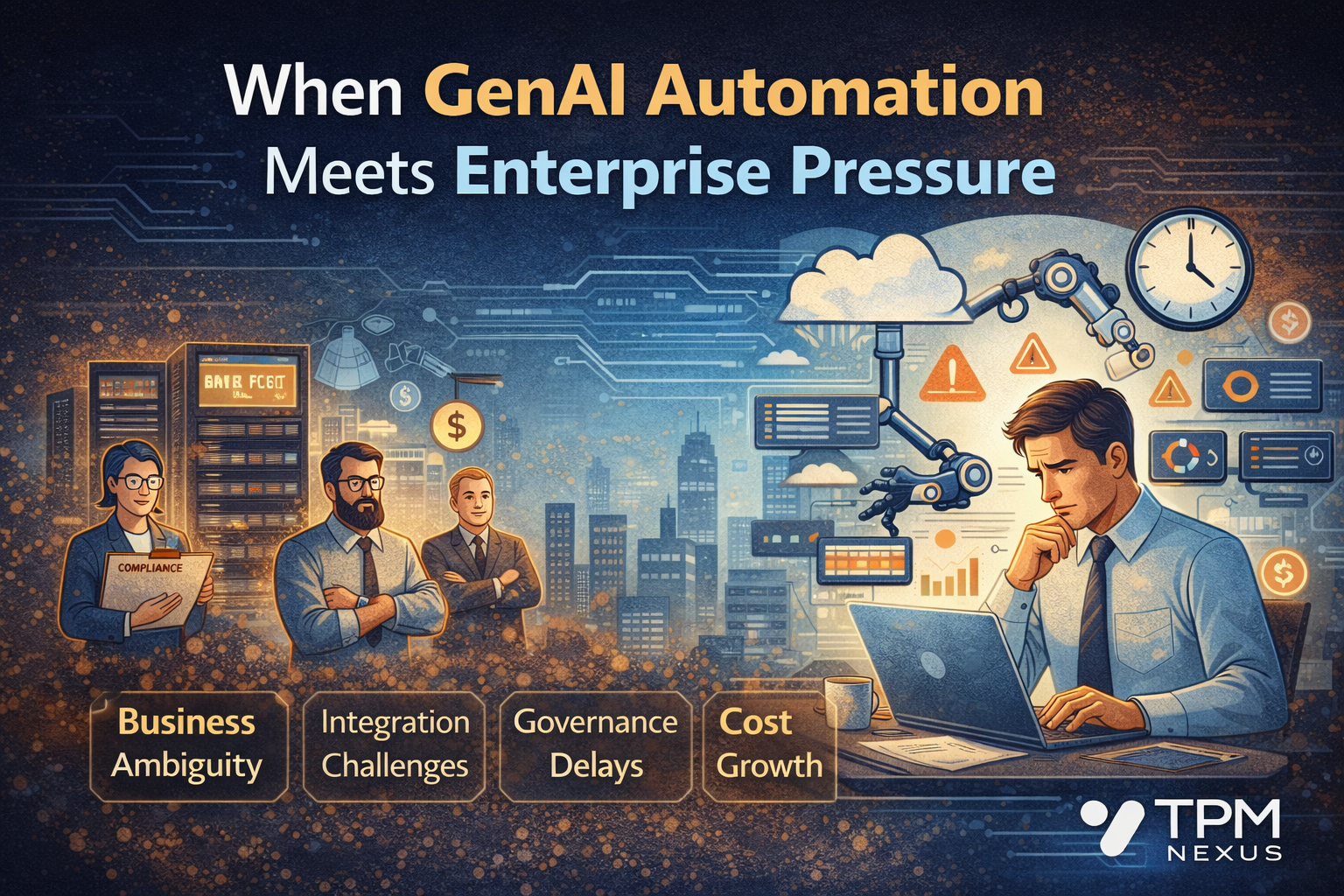When GenAI Automation Meets Enterprise Pressure