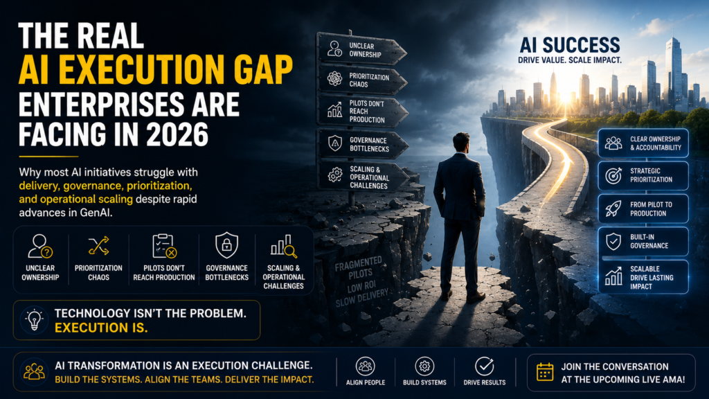 The Real AI Execution Gap Enterprises Are Facing in 2026