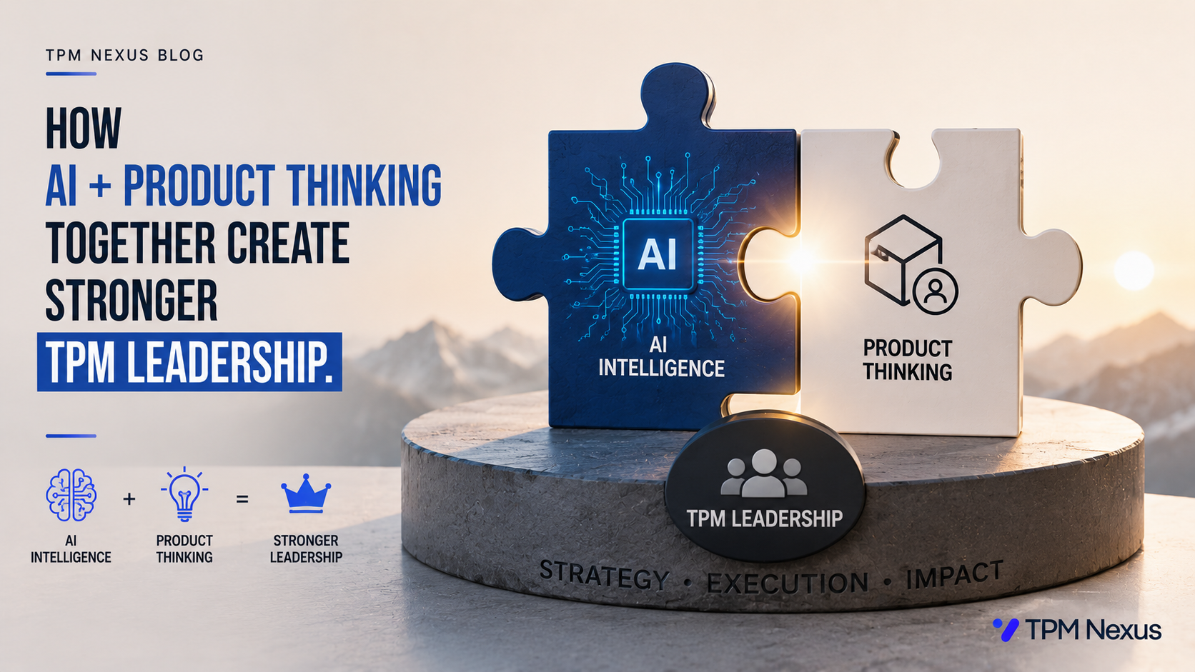 AI and Product Thinking Together Create Stronger Technical Program Manager Leadership