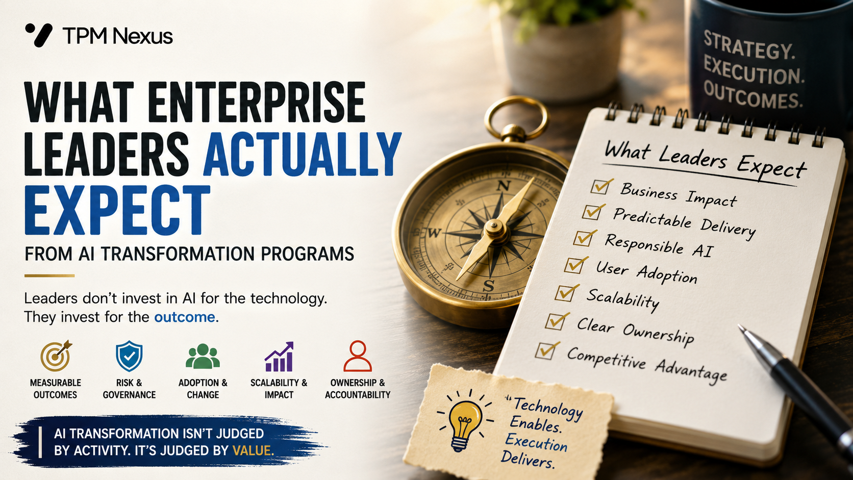 What Enterprise Leaders Expect From AI Transformation