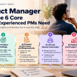 Six core AI Product Manager skills covering AI fundamentals, strategy, discovery, UX, evaluation, and governance.